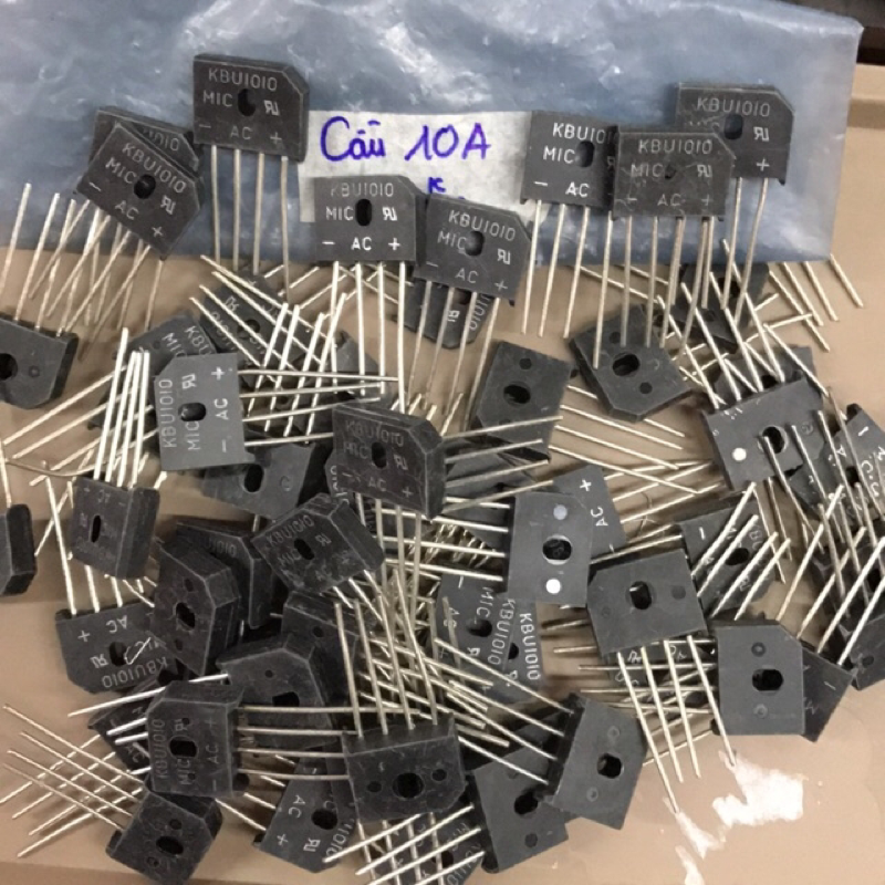 10 con điôt cầu 10a 4 chân
