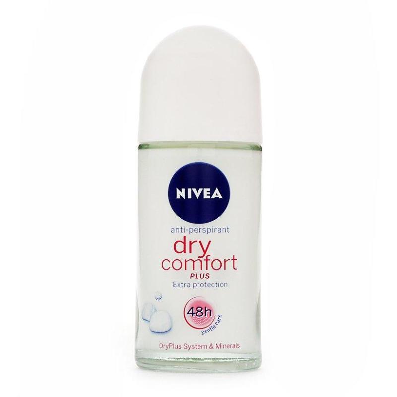Lăn khử mùi Nivea Khô thoáng Dry comfort lọ 50ml