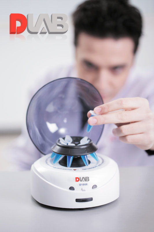Máy ly tâm mini, máy Spindown D1008 DLAB