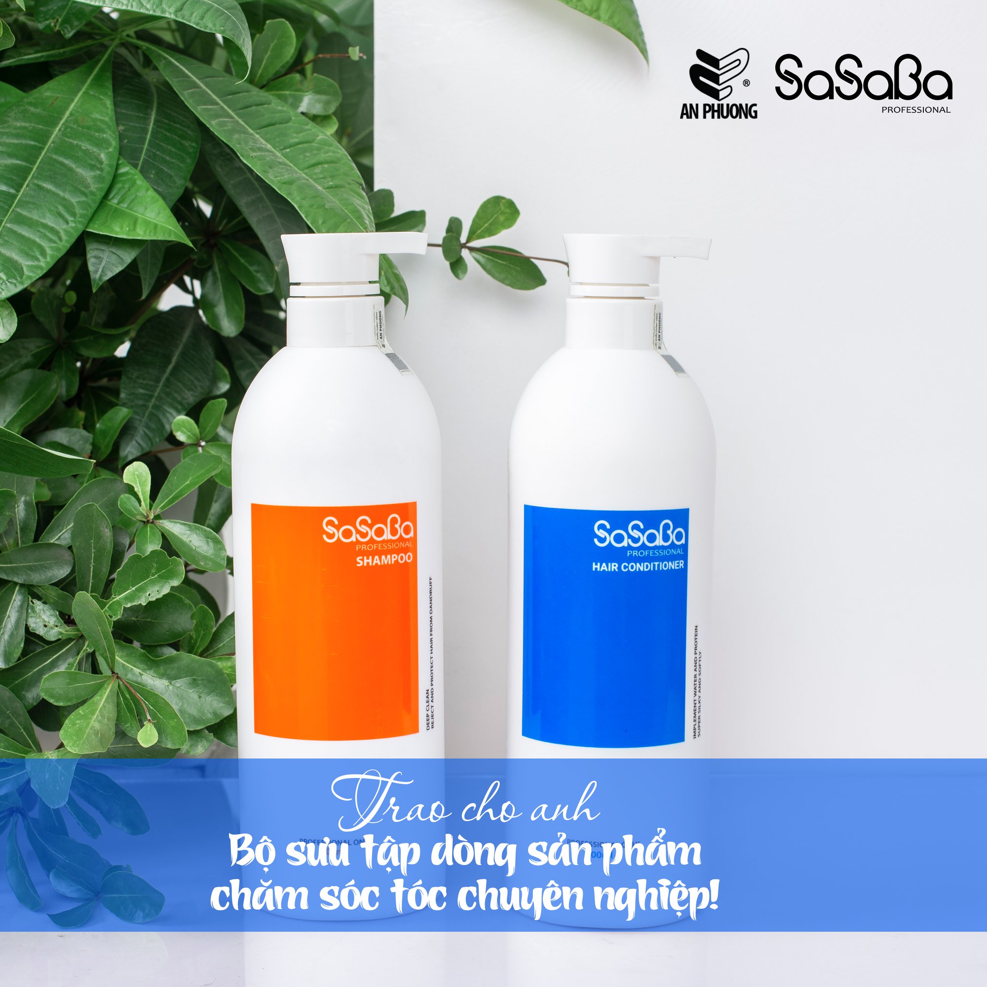 DẦU GỘI HOÀN HÌNH SASABA PLUS 500ML CHÍNH HÃNG