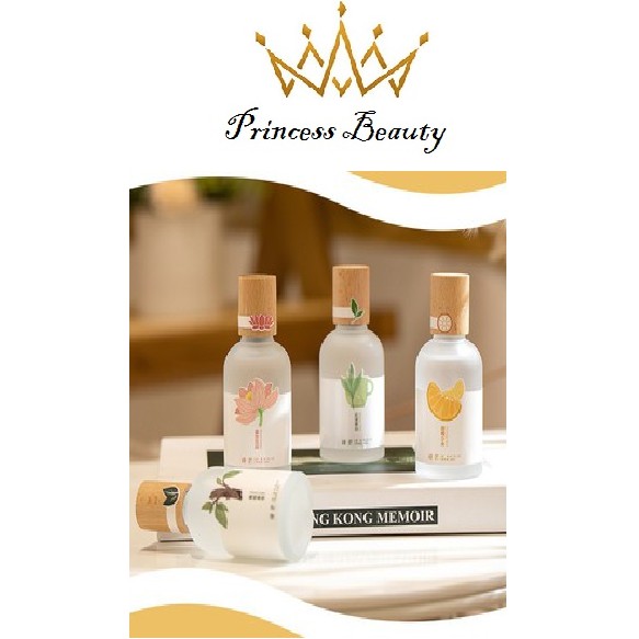 Nước hoa Shimang Trà Thơ Vỏ Mờ Nắp Gỗ Sang Trọng 50ML - Chica cosmetics