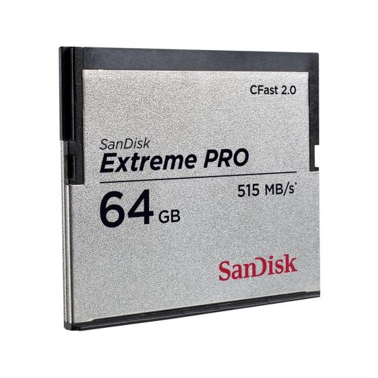 Thẻ nhớ  CF SanDisk 64GB Extreme PRO CFast 2.0 (525MB /s)