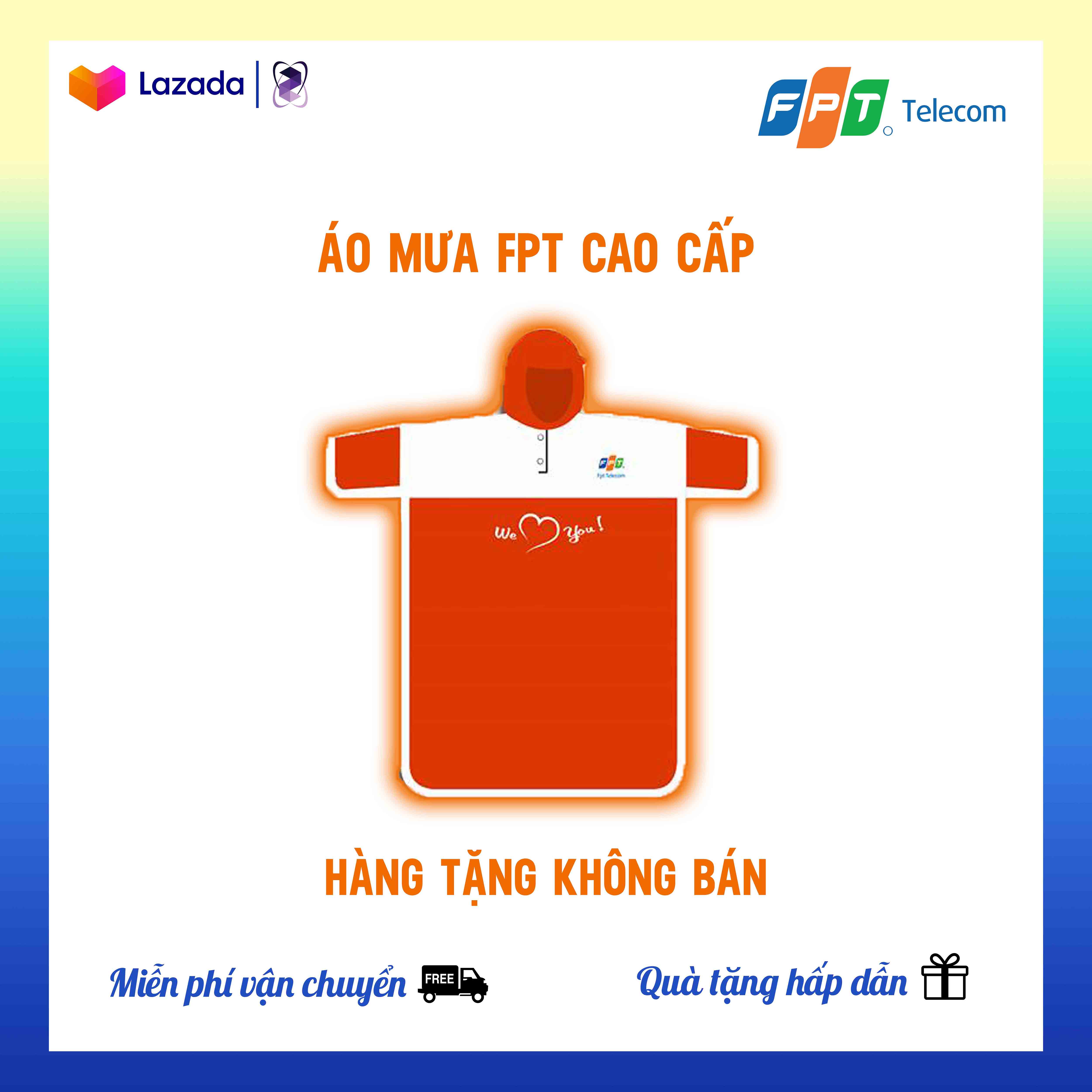 [HCM][ HÀNG TẶNG KHÔNG BÁN] - Áo Mưa Cánh Dơi Cao Cấp FPT