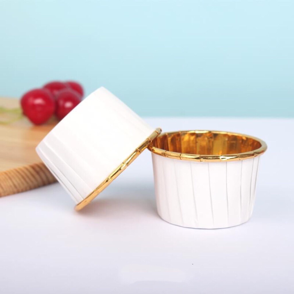 Cốc giấy - Trang trí bánh sinh nhật bánh kem