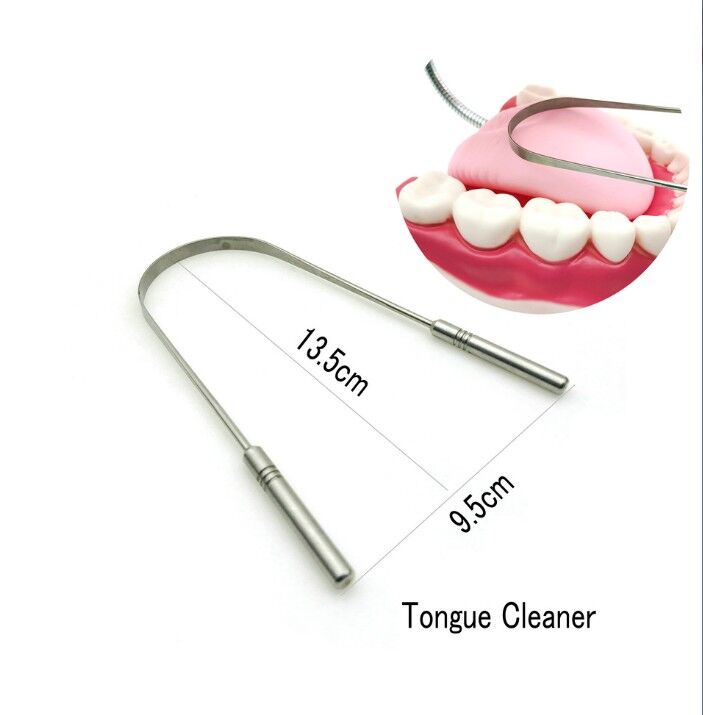 dụng cụ cạo lưỡi bằng thép không gỉ