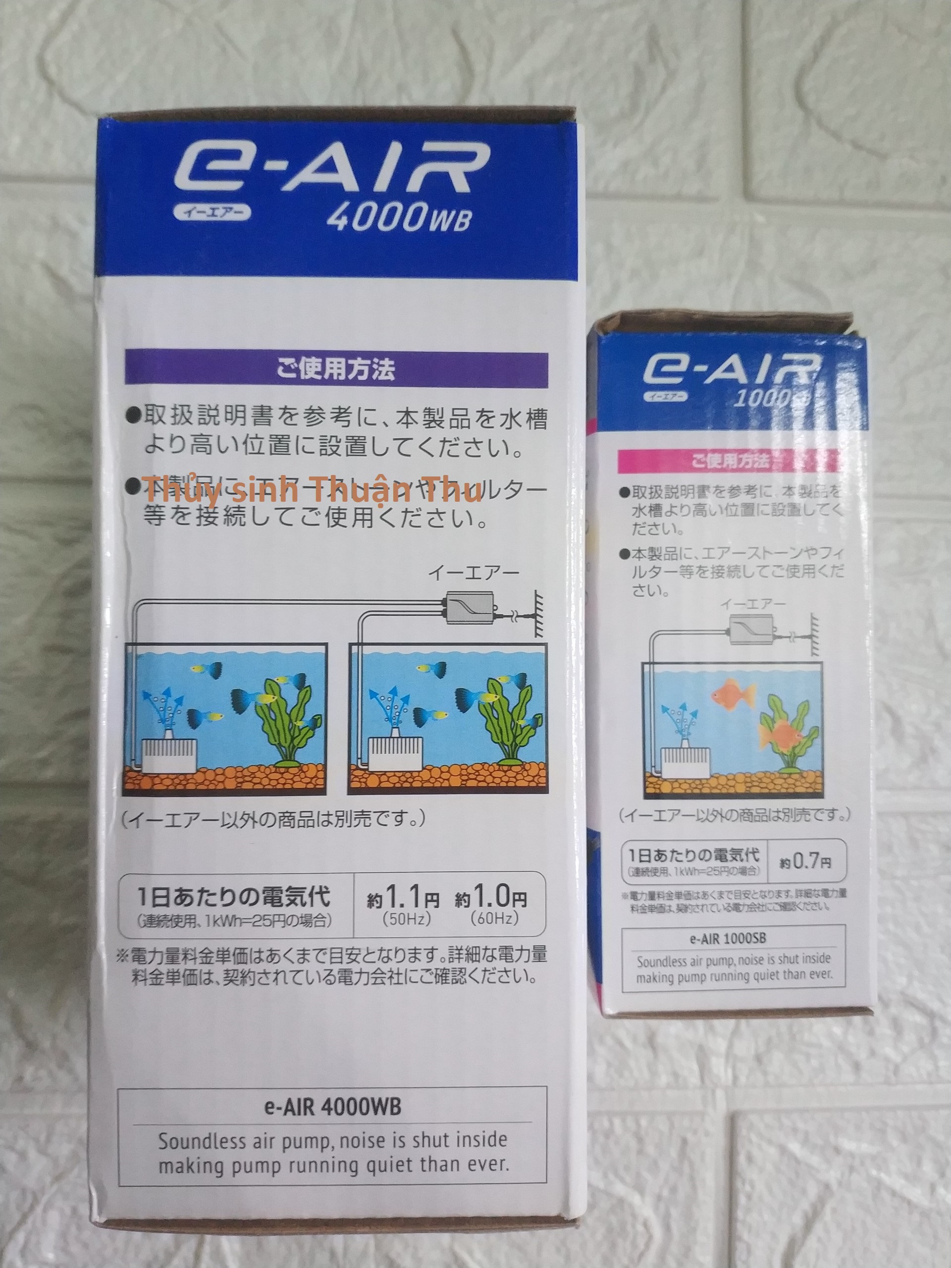Máy sủi oxy gex Nhật Bản siêu êm 1000 2000 4000 6000