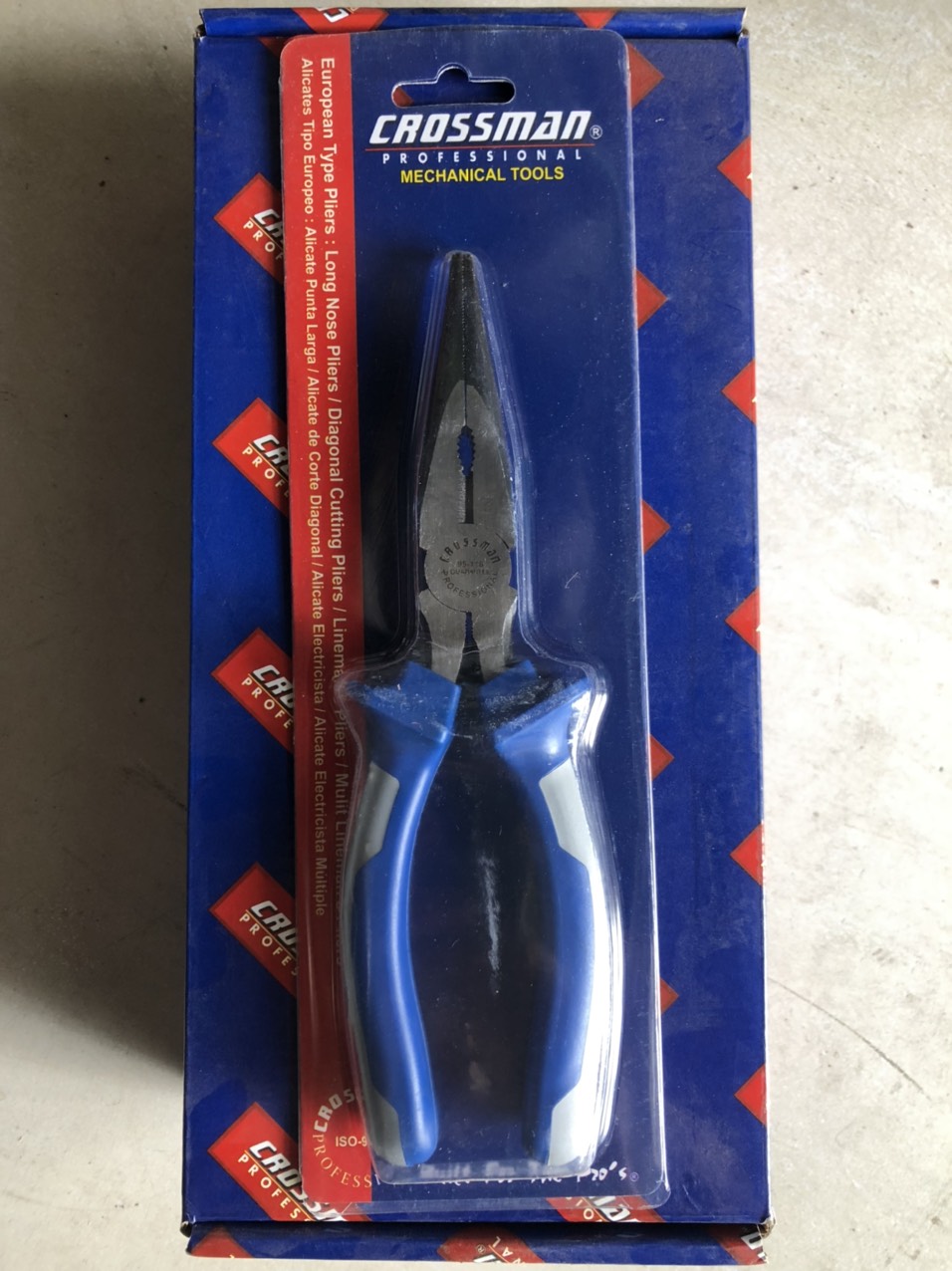 [HCM]KÌM MỎ NHỌN CROSSMAN  SIZE 6.5INCH  - 7.5INCH
