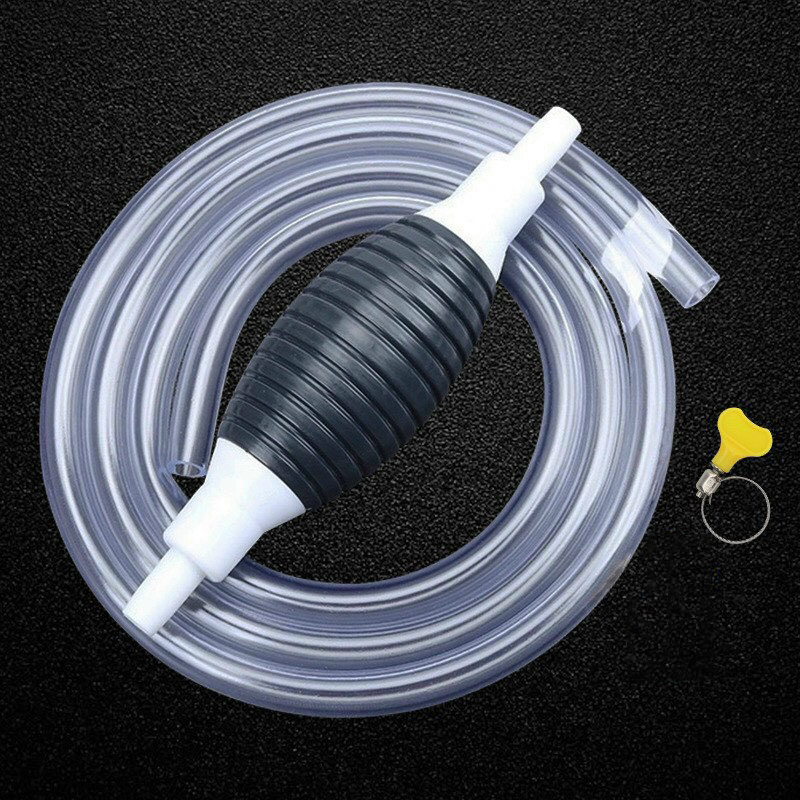 Dụng cụ bơm hút xăng dầu chất lỏng bóp tay - ống hút xăng dầu chất lỏng bóp tay