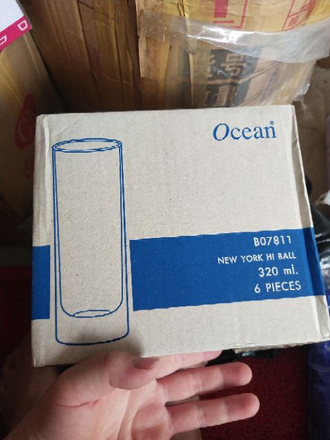Bộ 6 Ly Thuỷ Tinh Ocean Newyork 320Ml
