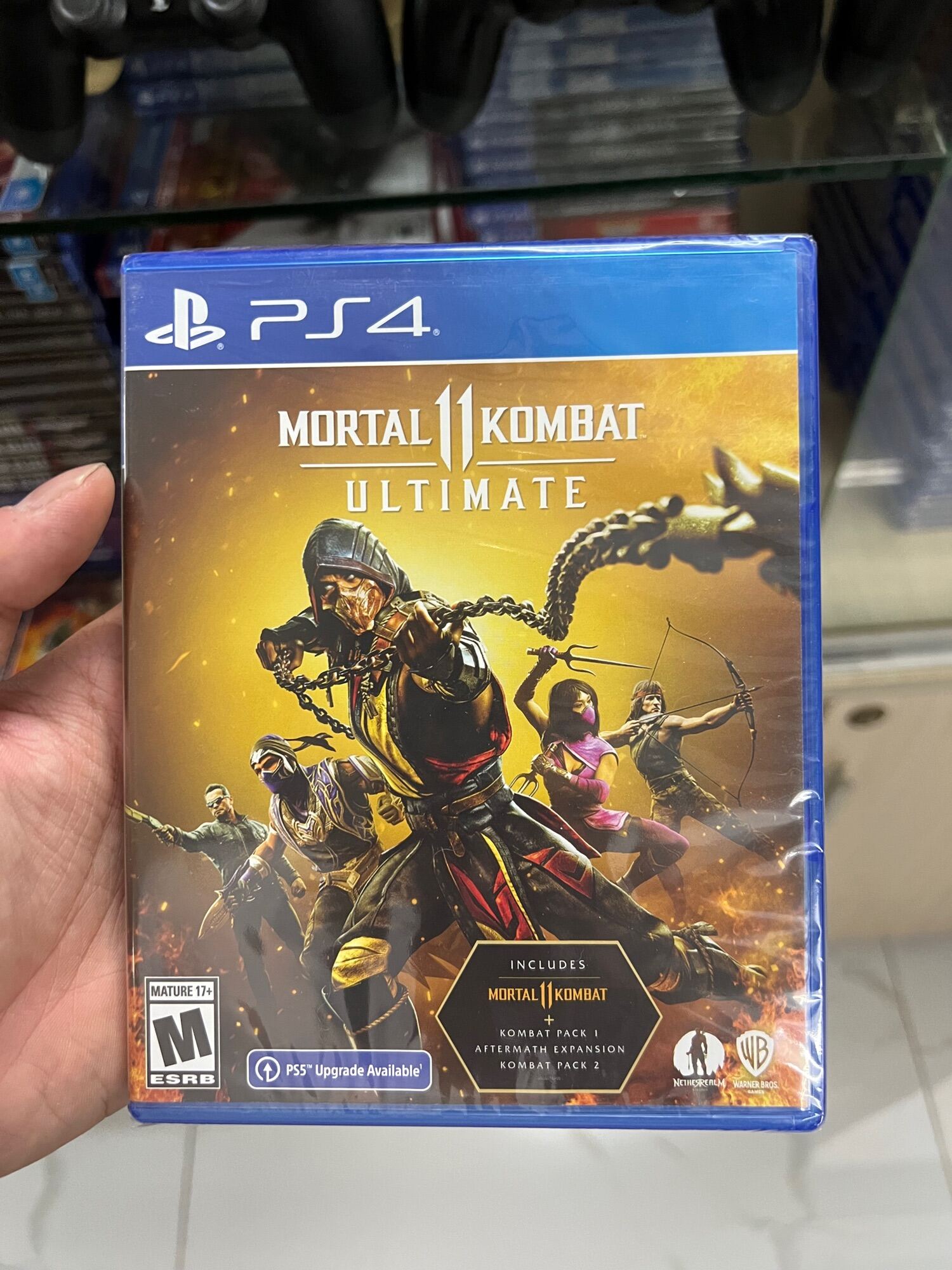 Đĩa chơi game PS4: Mortal Kombat 11 Aftermath- Ultimate Edtion
