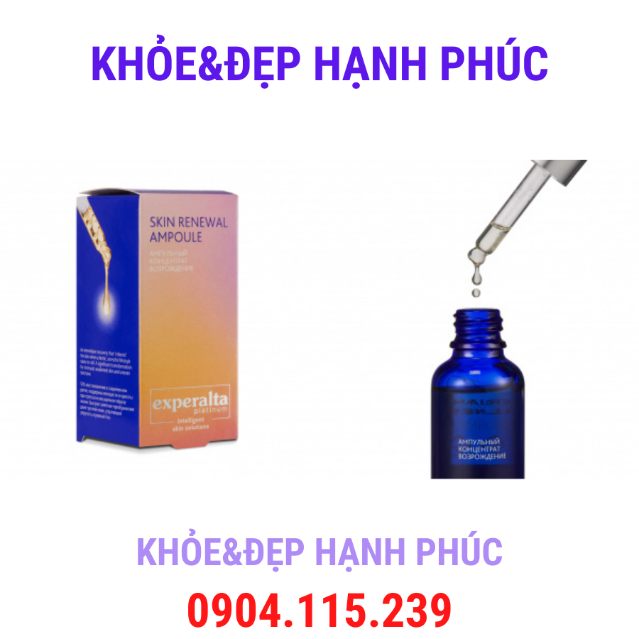 [ 416106 ] Serum dưỡng da Experalta Platinum HYDRA+ AMPOULE – 30 ml/chai