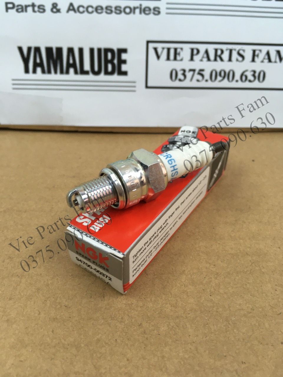 Bugi NGK CR6HSA Yamaha Sirius Fi Jupiter Fi