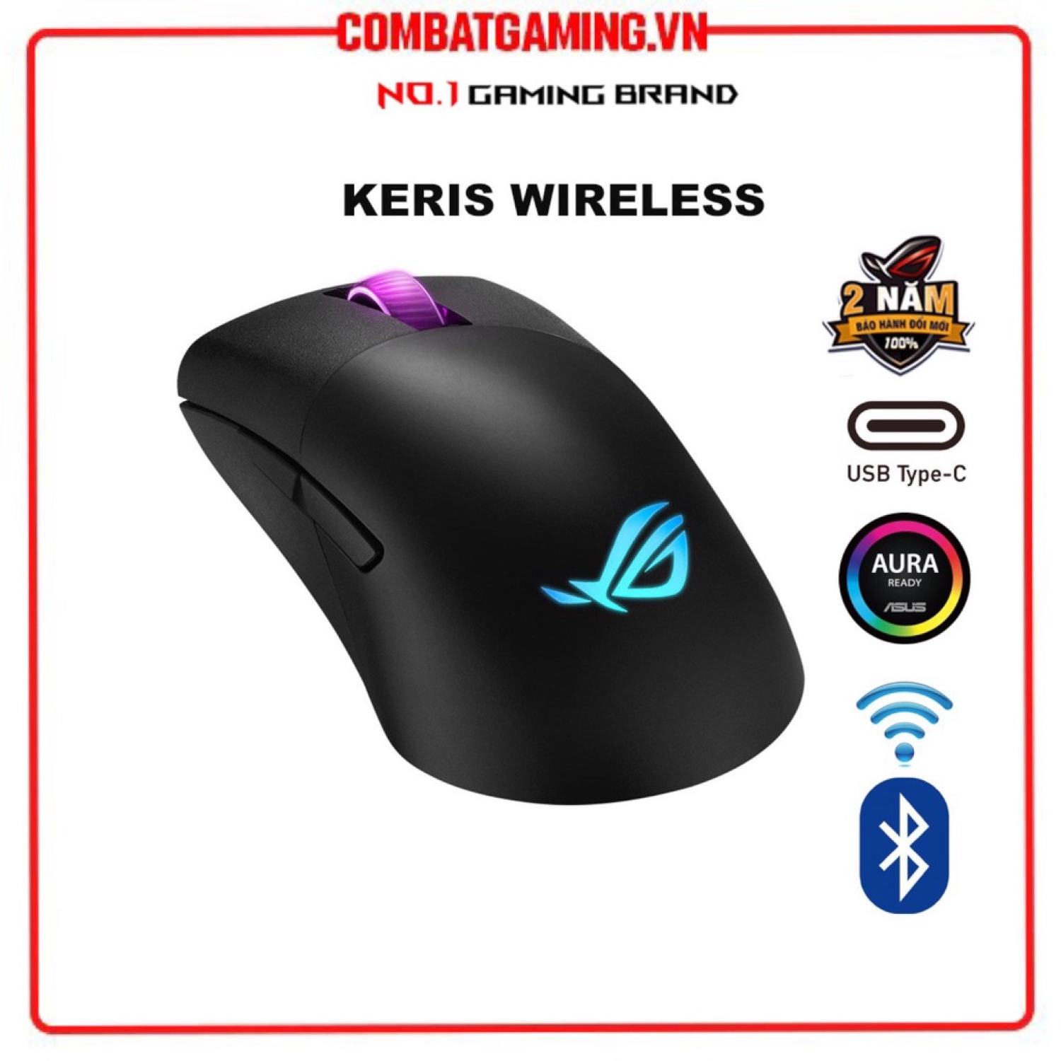 Chuột ASUS Rog Keris - Rog Keris Wireless Gaming