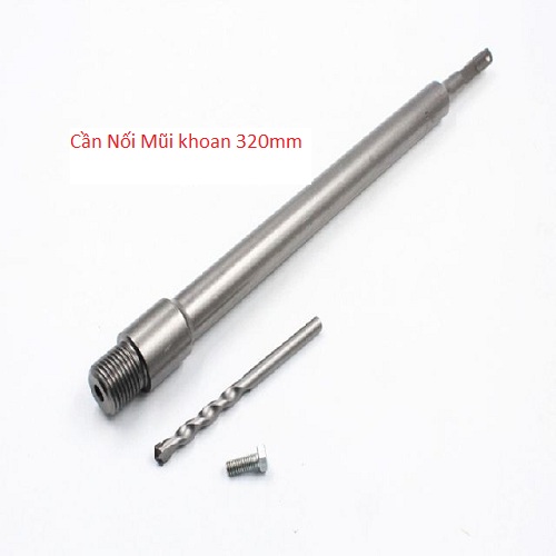 Đầu gài. khớp nối mũi khoan khoét lỗ tường dài 320mm
