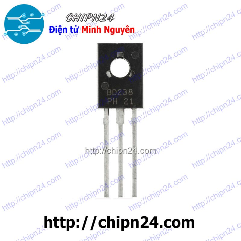 Transistor bd238 to-126 pnp 2a 80v