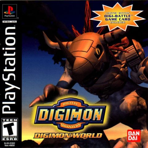 [HCM]GAME PS1 DIGIMON WORLD