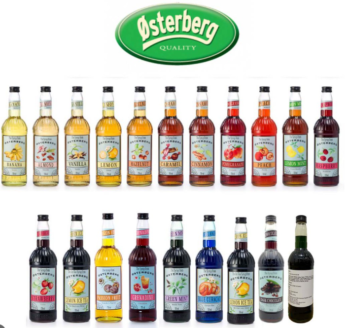 Syrup Osterberg Lychee (Vải) 750ml - nguyên liệu pha chế CloudMart