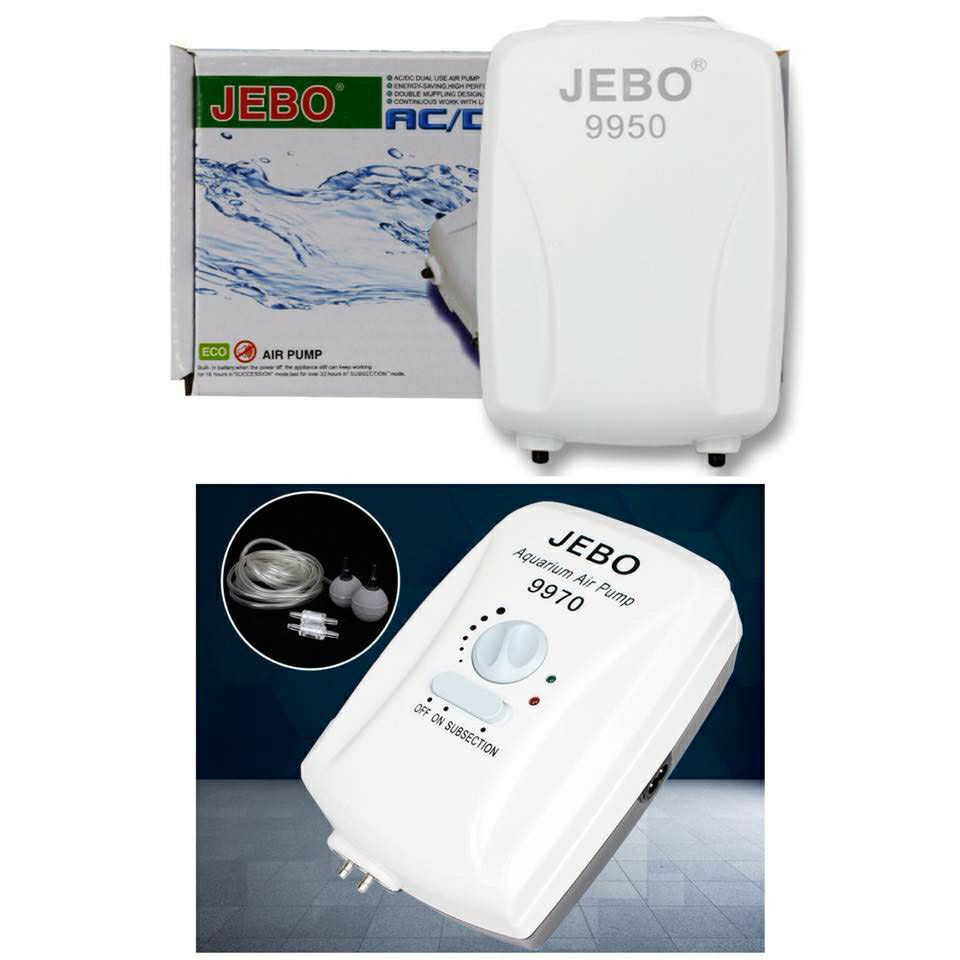 máy sủi oxi tích điện JEBO 9970