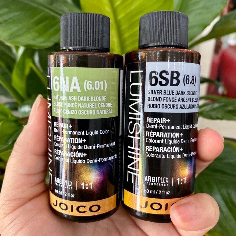 Màu nhuộm bán bền màu không chứa Joico Amoniac LumiShine Liquid 60ml