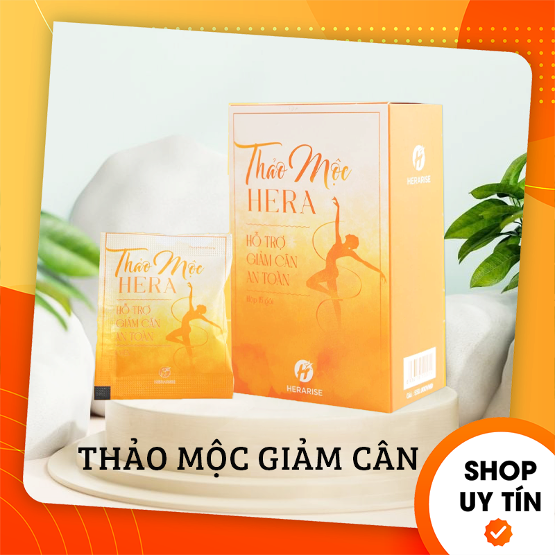 Viên uống thảo mộc giảm cân Hera Plus - Trà thảo mộc giảm cân thanh lọc hiệu quả
