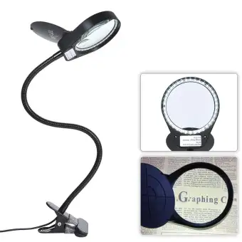 magnifying table lamp