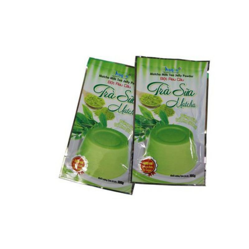 bột rau câu trà sữa matcha DRAGON [106g]