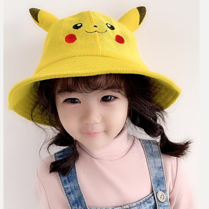 [HCM]NÓN PIKACHU CHO BÉ MŨ TAI BÈO MARUKO CHỐNG NẮNG
