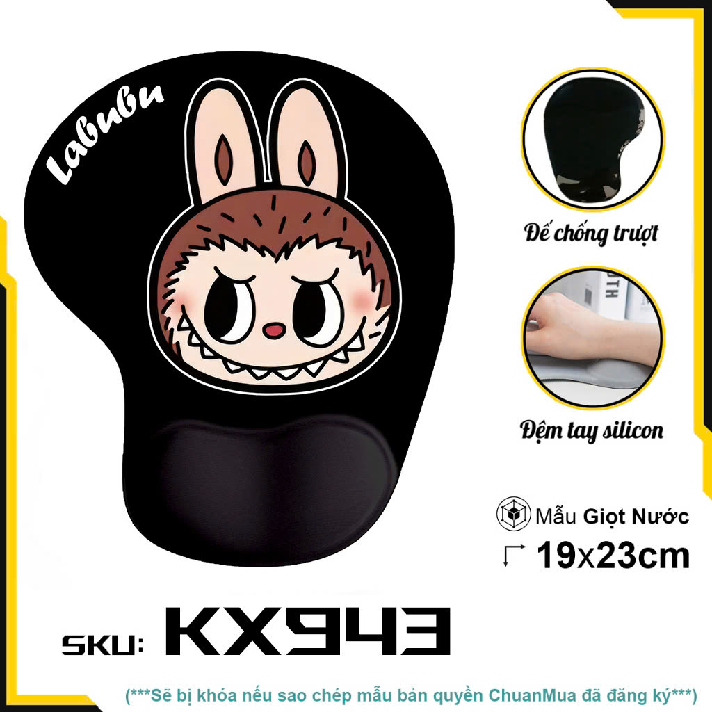 Silicone 3D cute mouse pad large size mouse pad (pad mouse pad computer cute lot Chuot beautiful non-slip cheap)