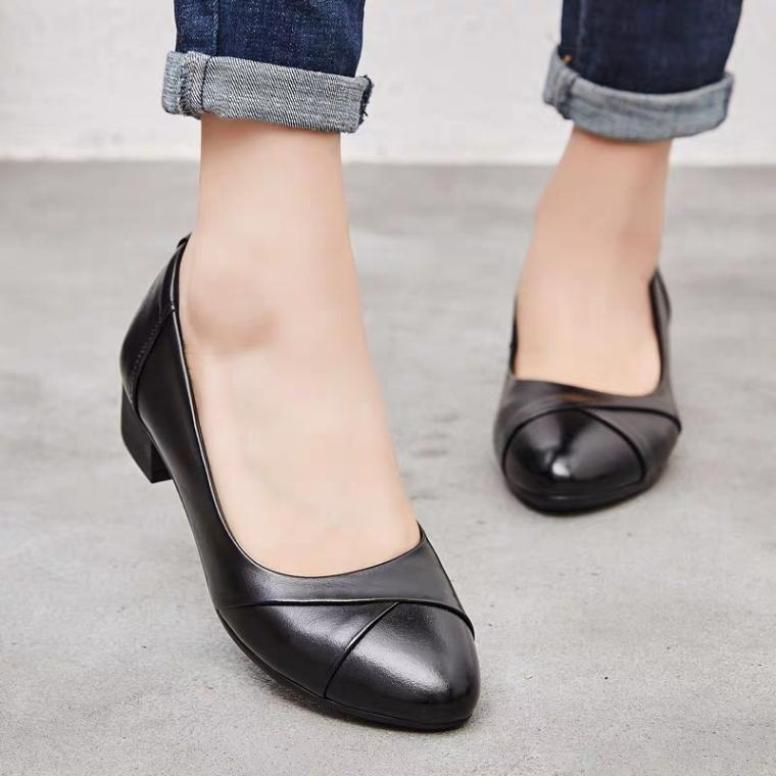 Giày Búp Bê Đế 3cm - Hàng VNXK - VINA GIÀY VIỆT giá rẻ