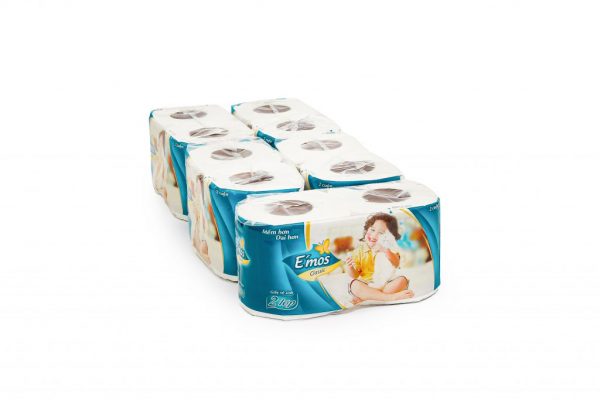 Giấy vệ sinh E’mos Classic 10 cuộn