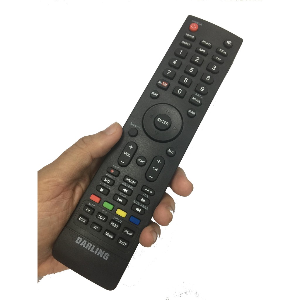 REMOTE ĐIỀU KHIỂN TIVI DARLING SMART MẪU 1 [Cam kết chất lượng, BH 6 tháng]