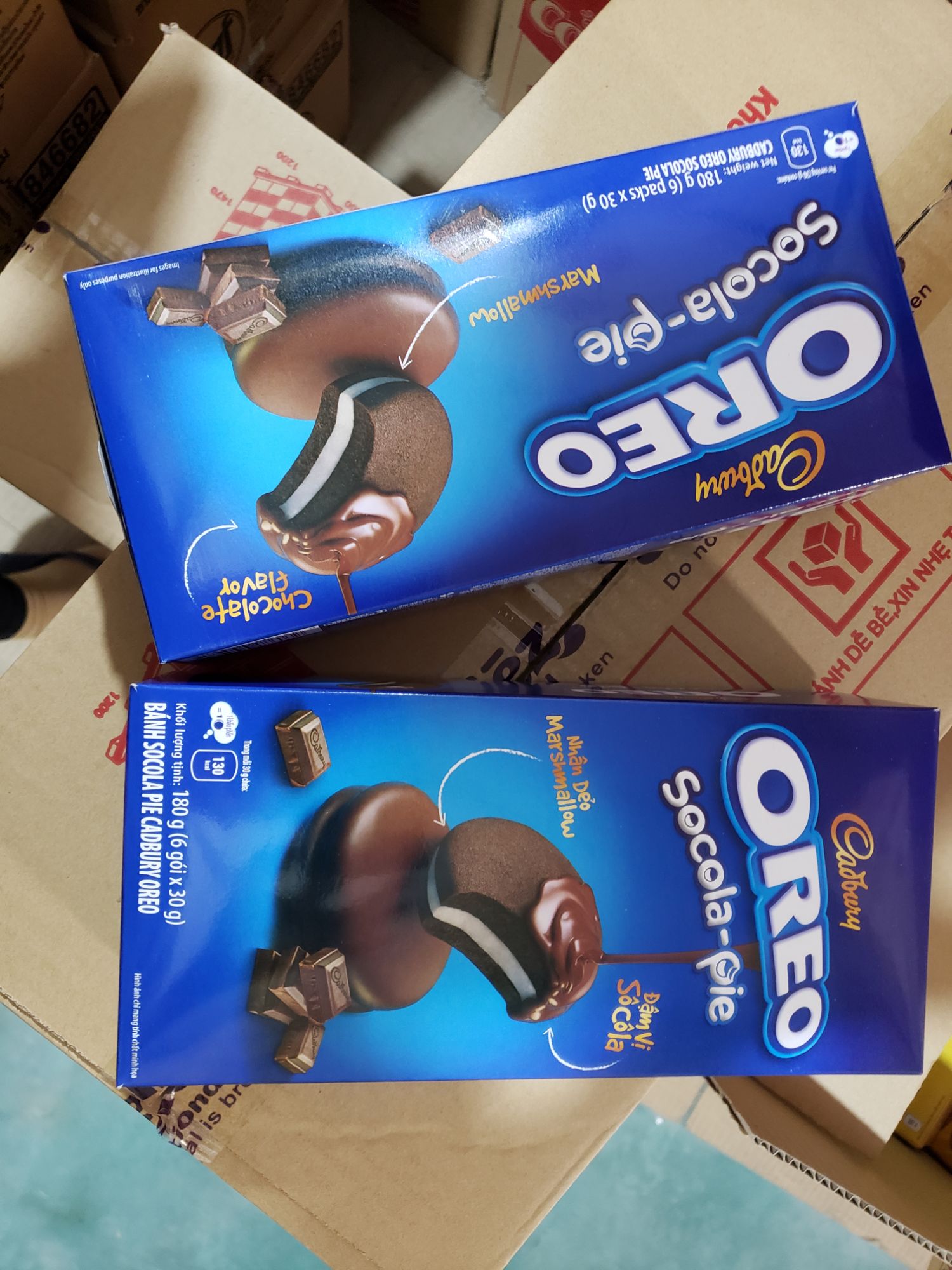 [HCM]Bánh oreo pie 180g