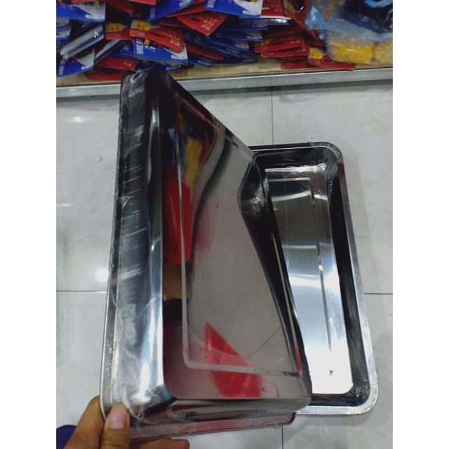 Khay Đựng Đồ Nghề Xe Máy INOX DẦY