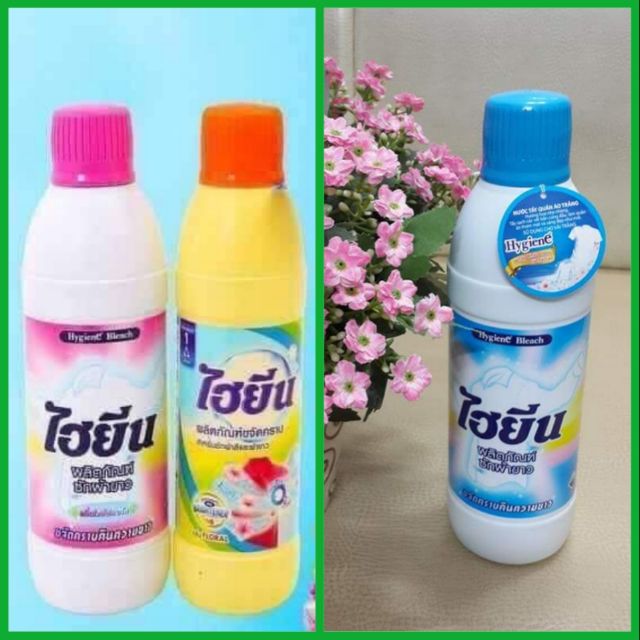 Tẩy quần áo Hygiene 250ml(Tẩy quần áo trắng)