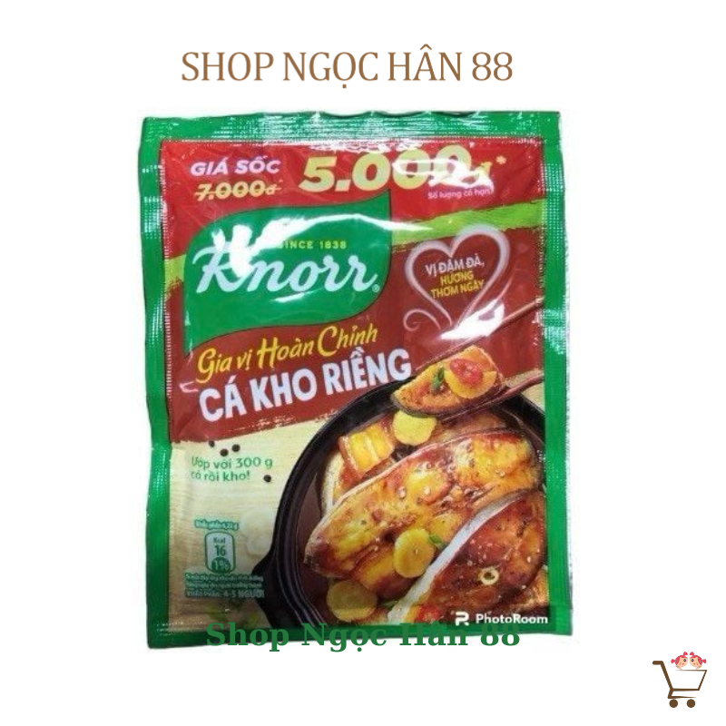 Cá Kho Riềng-Thit Kho Tàu Knorr 28g Date mới