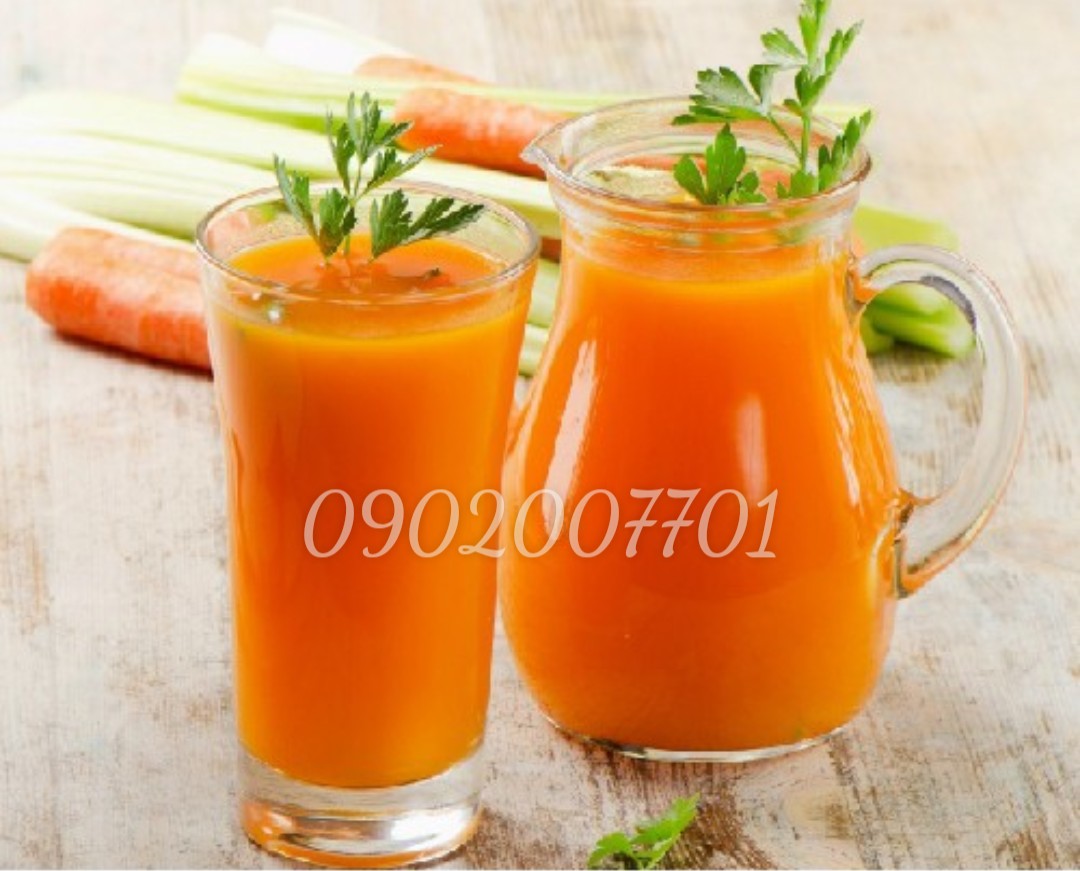 100g Bột cà rốt sấy lạnh nguyên chất 100%
