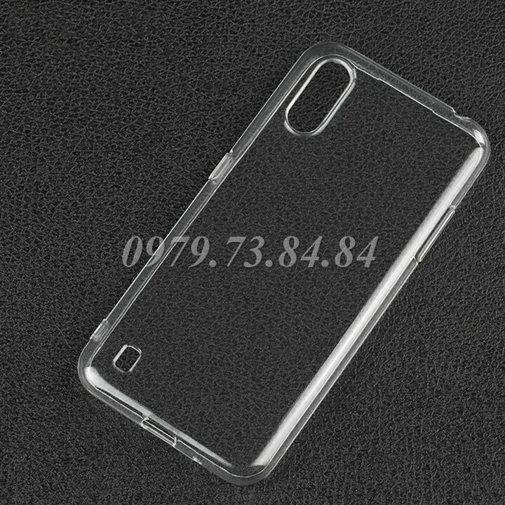 Ốp lưng Samsung Galaxy A01 silicon dẻo trong suốt siêu mỏng