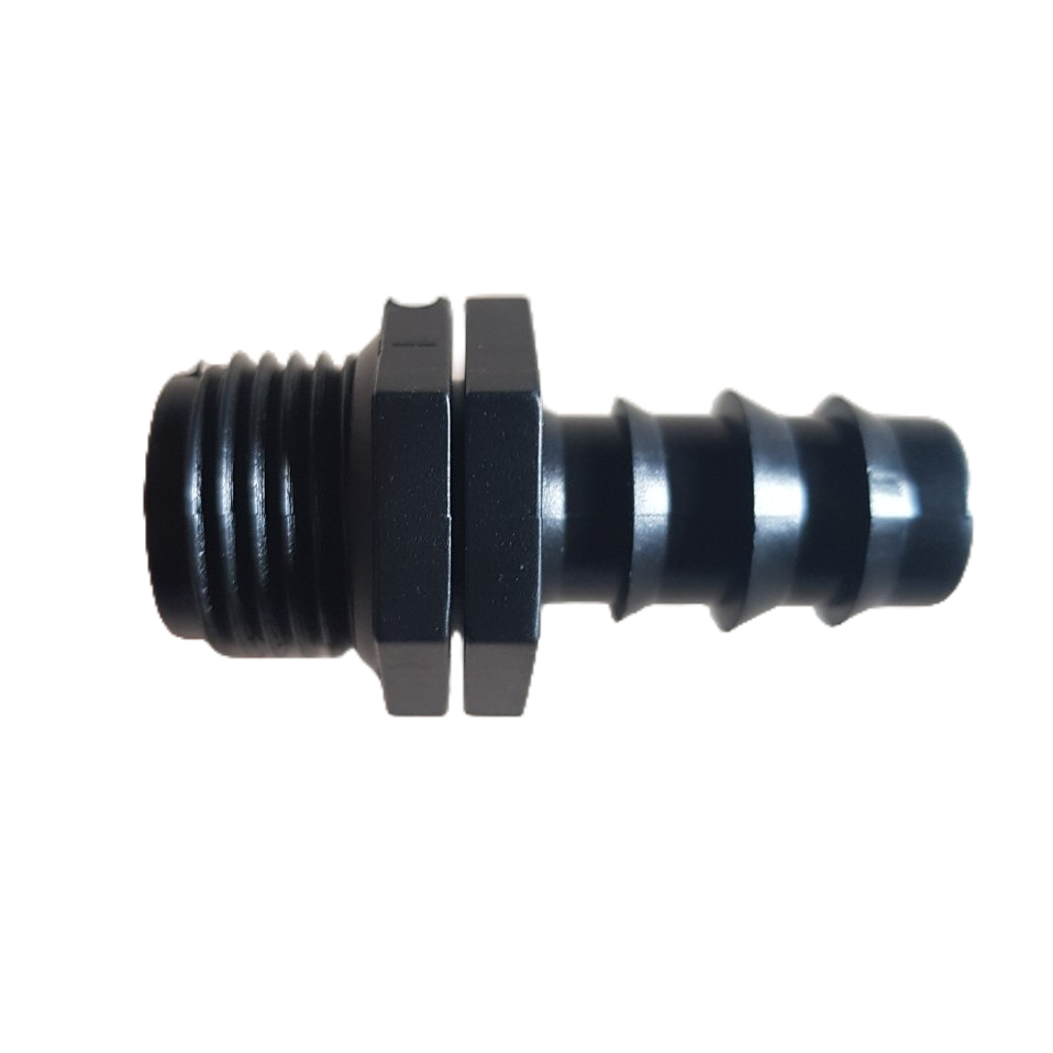 Nối ren ngoài 21 ra ống LDPE 16mm