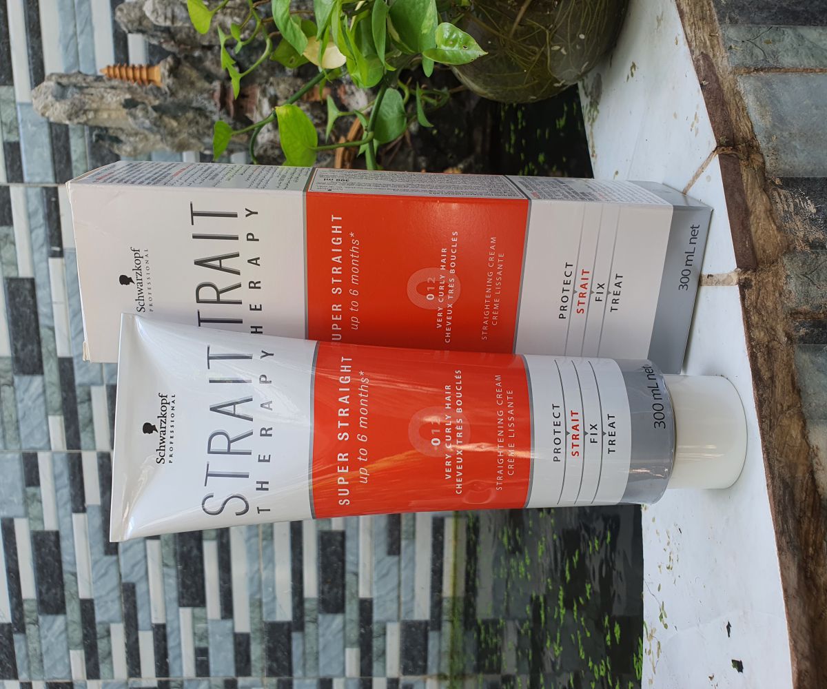 [HCM]KEM DUỖI TÓC SCHWARZKOPF STRAIT THERAPY SỐ 0 (300ml)