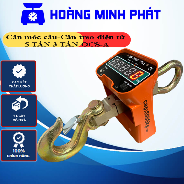 Cân cẩu điện tử 5 tấn ocs - a dùng cân vật liệu sắt thép