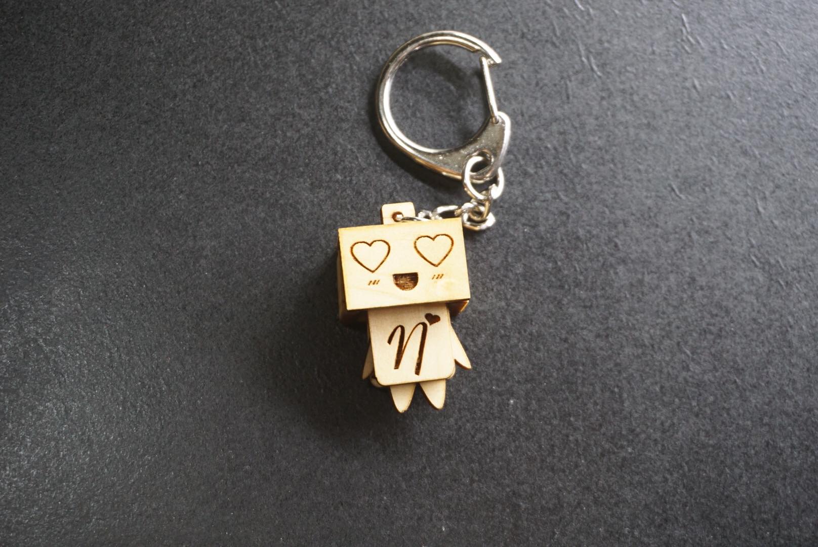 [HCM]Móc Khóa DanBo Có Tên Theo Chữ Cái