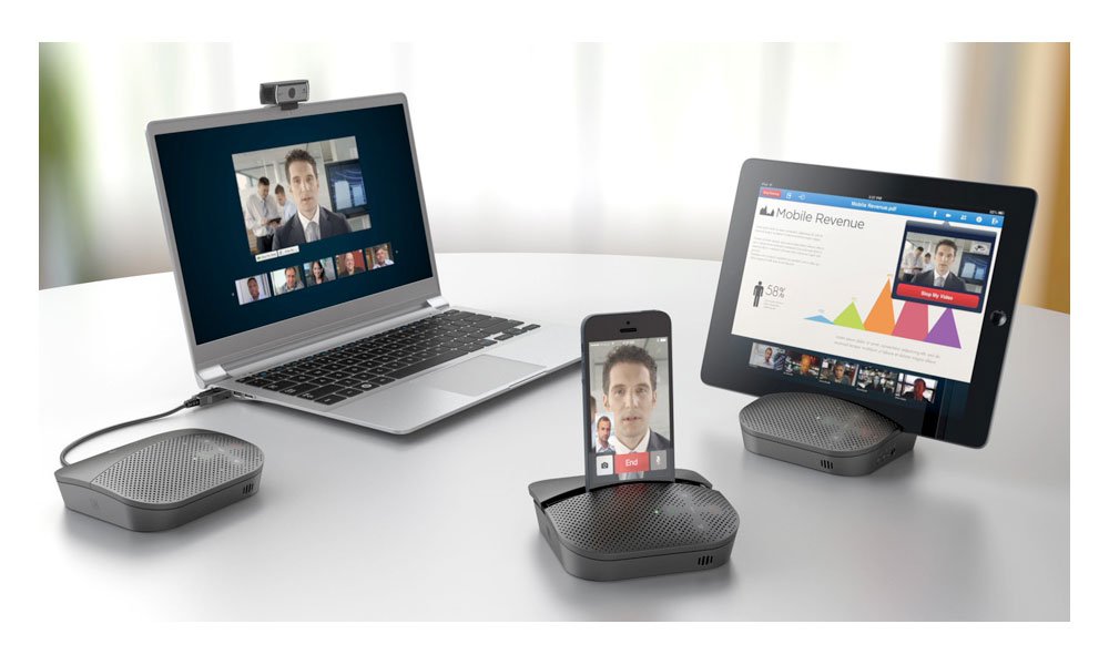 Micro Logitech P710e Speakerphone - 980-000744 - HÀNG CHÍNH HÃNG