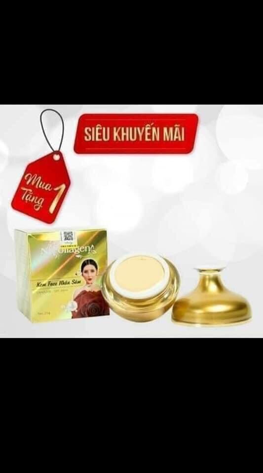 [ chính hãng] KEM FACE NHÂN SÂM N COLLAGEN 25gr