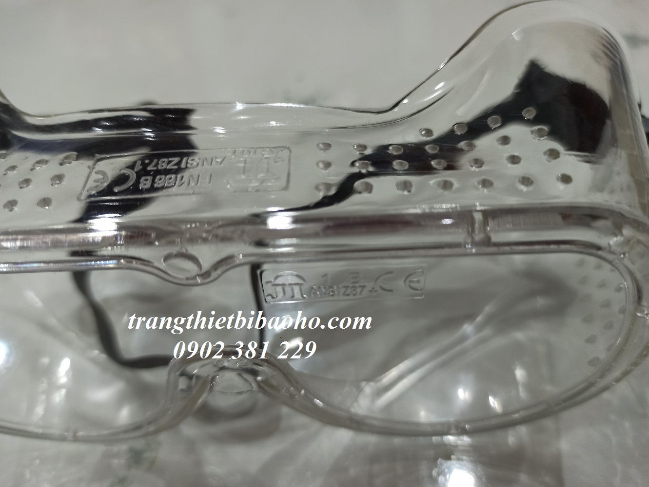 Kính bảo hộ dẻo chống hóa chất JG101