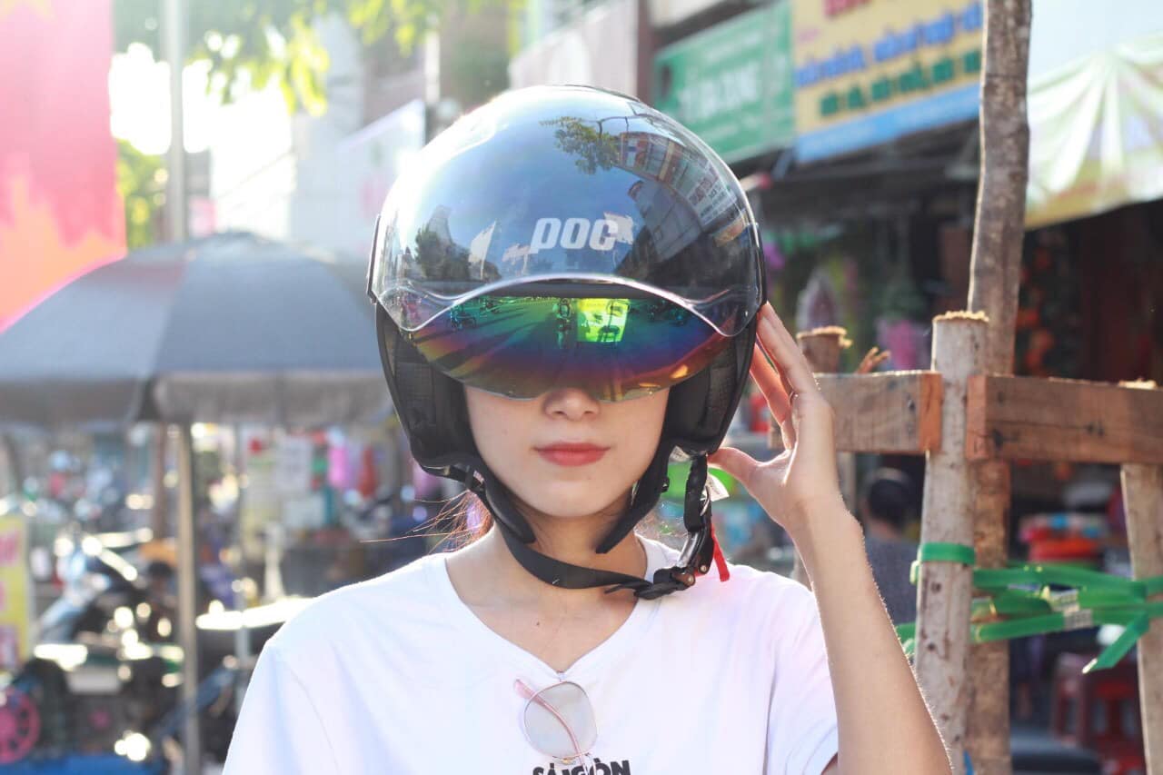 [HCM]NÓN POC CITY 3/4 CAO CẤP