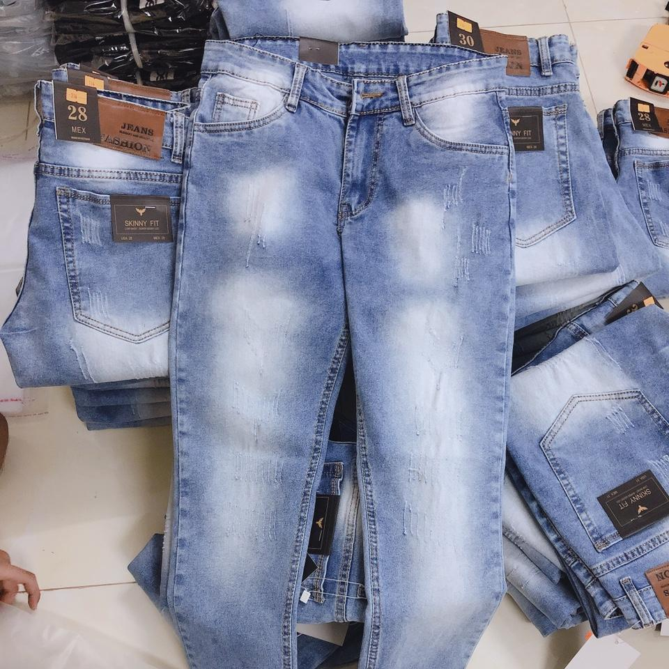QUẦN JEAN NAM XANH NHẠT GIÁ SỐC MODE-2 114 MỚI