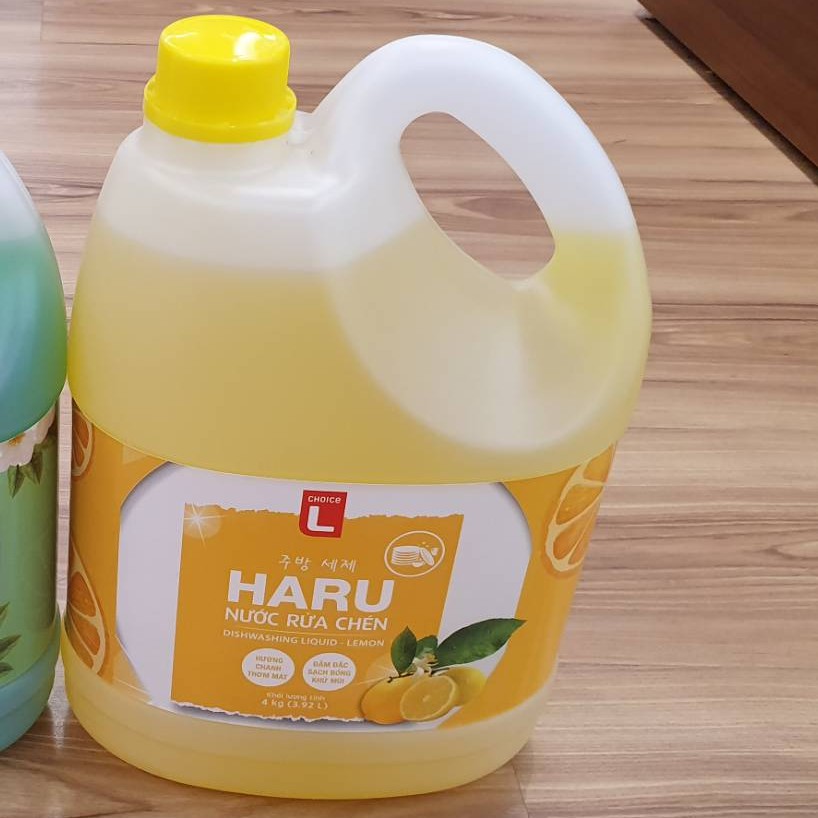 Nước rửa chén bát Haru 4 kg
