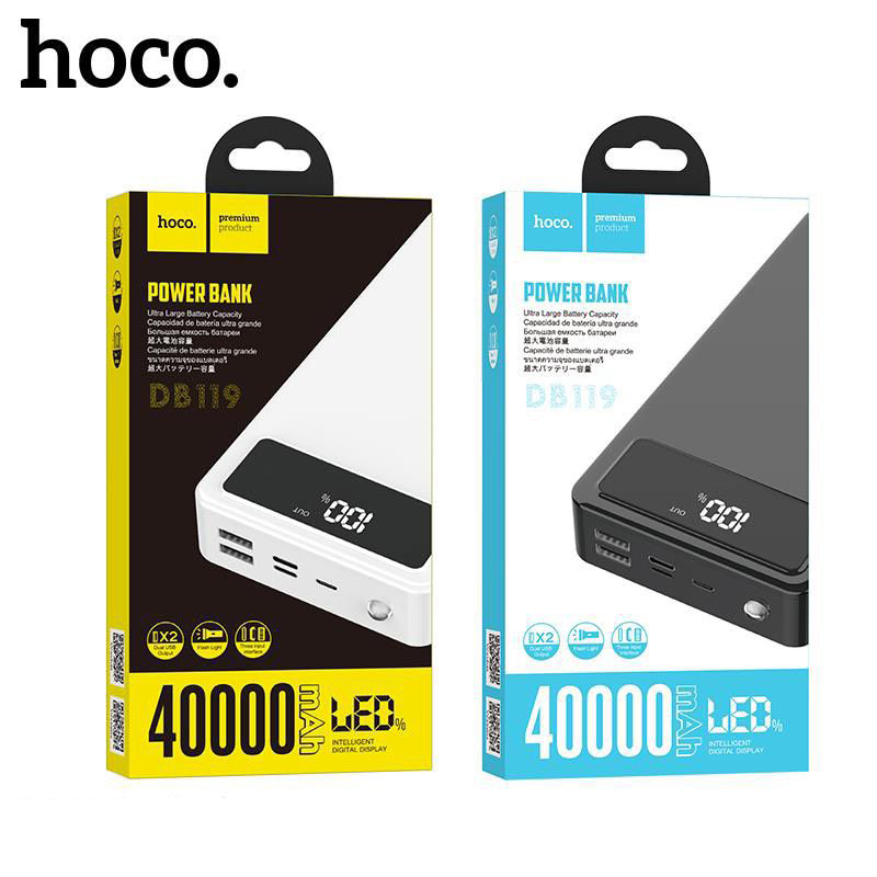 Pin Sạc Dự Phòng Hoco DB119 - Dung Lượng 40000mAh