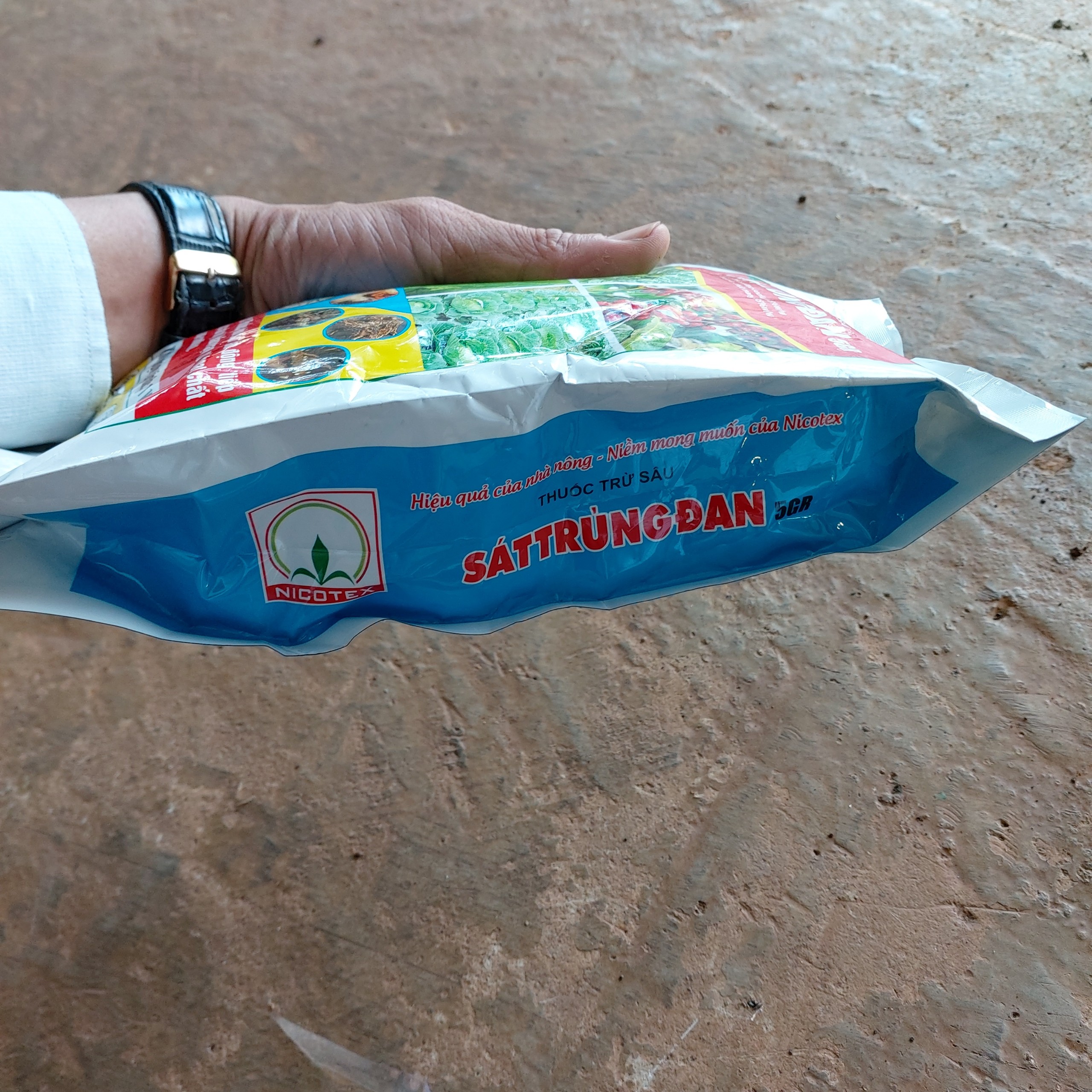 Sát Trùng Đan 5gr trừ sùng, sâu, rệp dưới đất