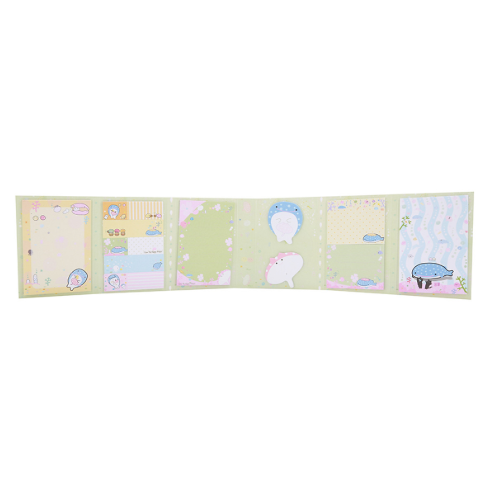 [HCM]Sổ Giấy Note Cute Little Whale (6 Xấp) - Mẫu 3